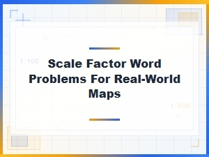 Applying Scale Factors to Real-World Maps